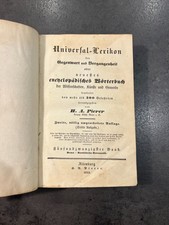1844 Pierer Universal Lexikon