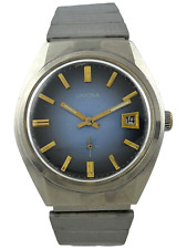 Herrenarmbanduhr Uniona 23 Handaufzug FE 233-66 bicolor dial, funktioniert