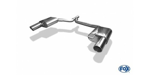 Fox duplex sportauspuff - fox, je