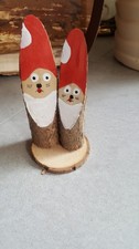 Nikolaus Holz Weihnachten Advent  Tischdeko zum Stellen
