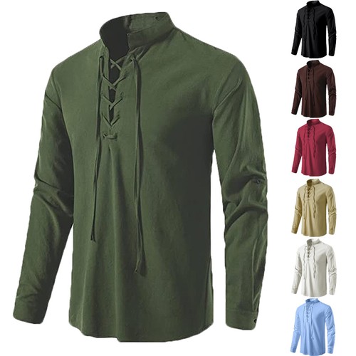 Herren piratenhemd langarm - herren,