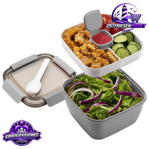 Lunchbox mit unterteilung - mit,