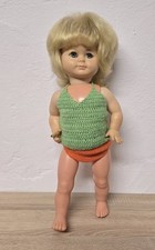 Spielpuppe Vinylpuppe Schildkröt Doll 46 cm Schlafaugen Sprachfunktion