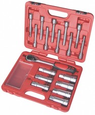 Stoßdämpfer Montagewerkzeug Montagesatz für Federbein und Werkzeug Set 18-tlg.