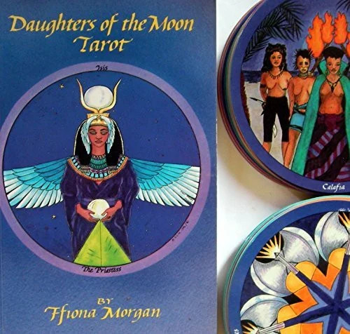 Daughters the moon tarot - moon,