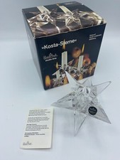 Rosenthal Kerzenhalter Kosta Stern aus Kristallglas