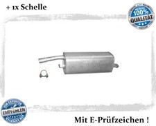 Endschalldämpfer ford fiesta - endschalldämpfer,