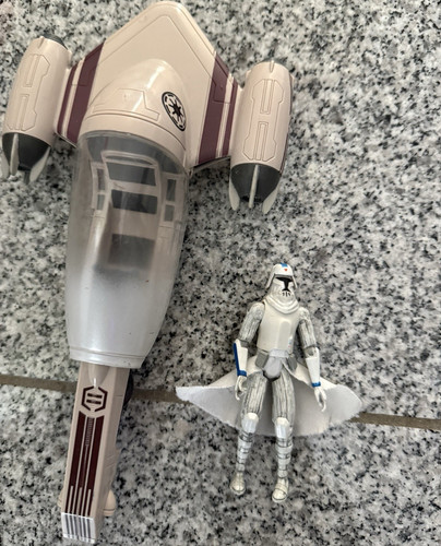 Star wars raumschiff mit clone - raumschiff,