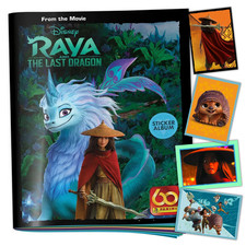 Panini RAYA und der letzte Drache | Sticker vom Film | Komplettes Set mit Album