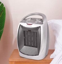 Brightown Portable Ceramic Space Heater 1500W 750W Quiet Tip Over Safe