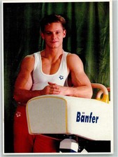 39881409 - Andreas Wecker am Seitpferd Edgar Sport Karte SC 019 Leichtathletik