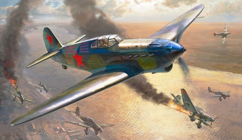 Zvezda 7327 yakovlev yak - 1/72,