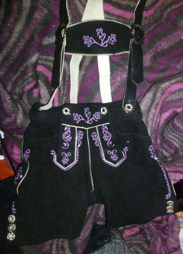 Trachtenlederhose fuchs - trachtenlederhose,