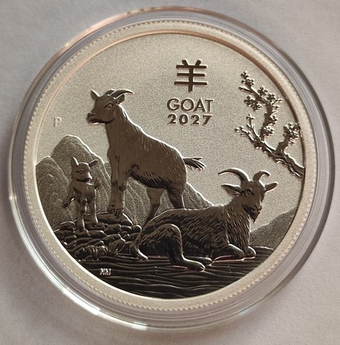Lunar ziege 2027 999 silber - ziege,