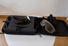 Bundeswehr, KSK, IDZ FS, Kampfbrille Schwer UVEX, gebraucht, mit BOX und Zubehör