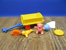 Bollerwagen mit Spielzeug Zubehör City Puppenhaus Kinder Playmobil PF1509