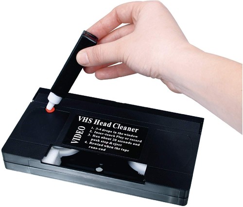 Vhs reinigungskassette - vhs,