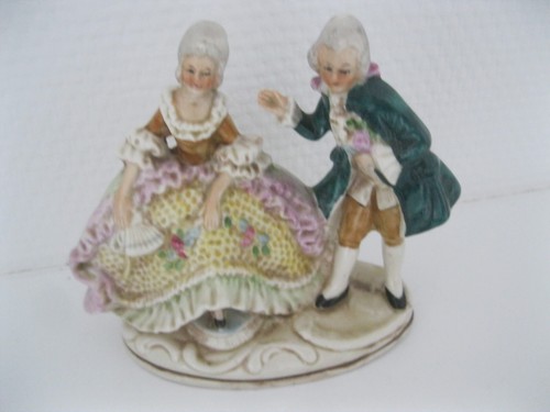 Tanzpaar mann und frau rokoko - und,