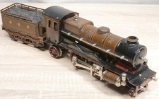englische Märklin Spiritus Dampflok 2-B-1 NBR / Spur 0