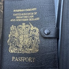 Vintage echt Leder britisches