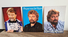 3 x Autogramm - Jürgen von