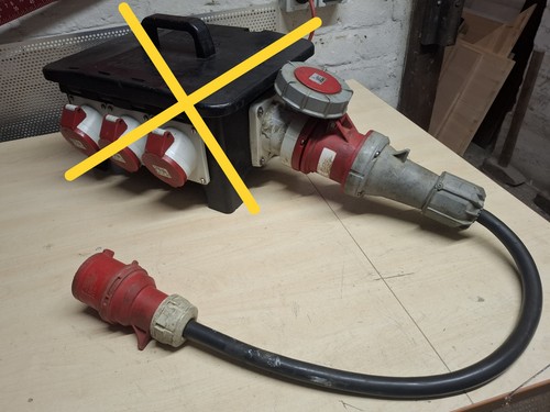 Cee adapterkabel - cee, /