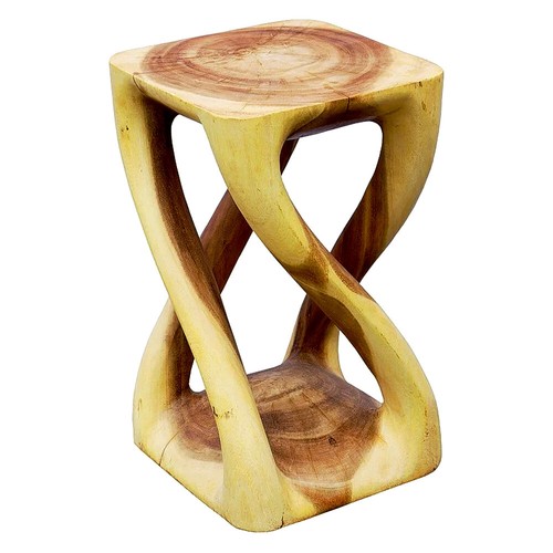 Holzhocker blumenständer holz - blumenständer,
