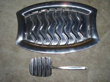 WMF 4100 Stockholm  Spargelheber Cromargan + WMF Spargelplatte