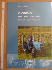 30 PROSPEKT LANDINI REX 60 65 70 80 Weinbergschlepper Traktoren