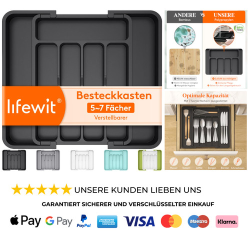 Besteckhalter schublade - besteckhalter,