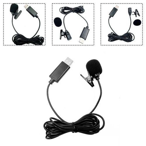 Usb lavalier mikrofon - mikrofon, für