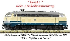 Fleischmann 7370011 - Diesellokomotive 218 469-5 der DB - Defekt in OVP - 