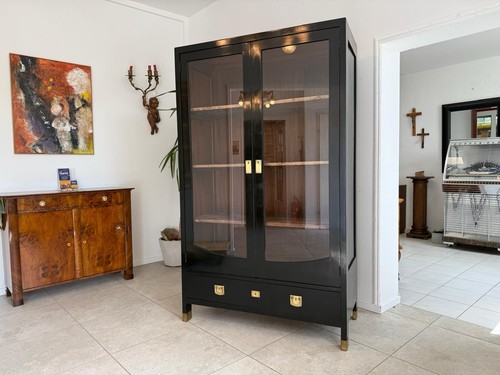 Jugendstil vitrine glasschrank - jugendstil,