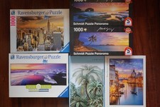 6 Puzzle Ravensburger und Schmidt Panorama Mark Gray