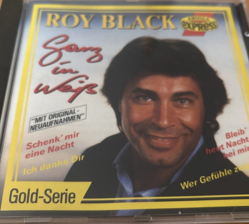 Roy black ganz weiss - black,