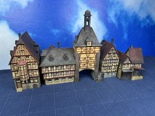 Kibri Spur N 37103 Stadttor Altstadt Häuserzeile Fachwerkhaus Patiniert Gealtert
