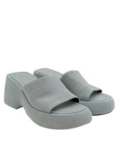 ZARA Plateau-Sandalen Damen