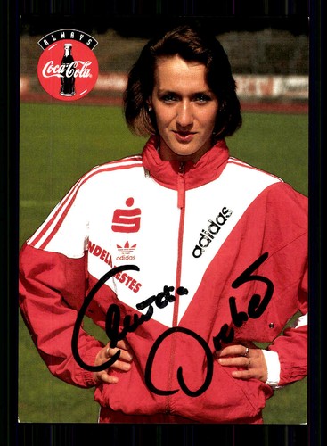 Claudia dreher autogrammkarte - claudia,