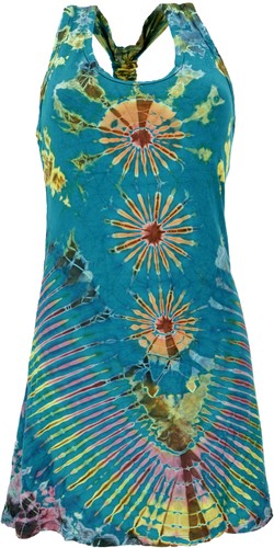 Unikat batik minikleid boho - unikat, minikleid,