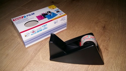 Tesa tischabroller schwarz - tischabroller,