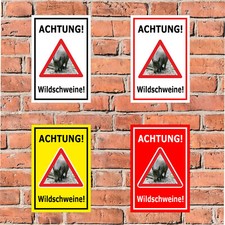 Schild Wald - Achtung