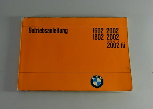 Betriebsanleitung bmw 1602 - betriebsanleitung, /