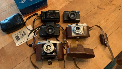 Konvolut analog fotokameras - konvolut,