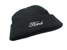 Ford Beanie Strickmütze Wintermütze Script mit Ford Schriftzug Navy 35031285