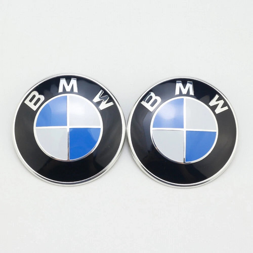 2stück für bmw emblem - bmw, blau