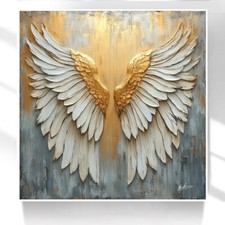 Leinwand Bild Engelsflügel