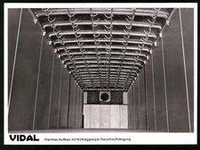 Fotografie Lastwagen Thermo-Anhänger mit Kühlaggregat & Fleischaufhängung, Vida 