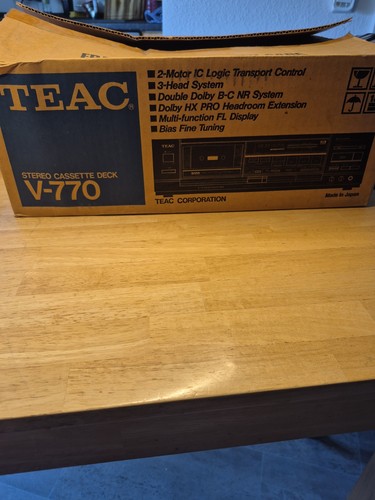 Teac 770 stereo cassette - teac,