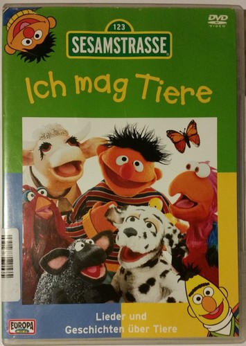 Sesamstraße ich mag tiere - -,