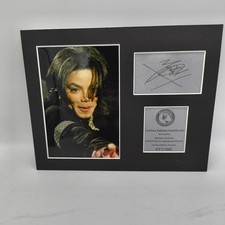 Michael Jackson Autogramm